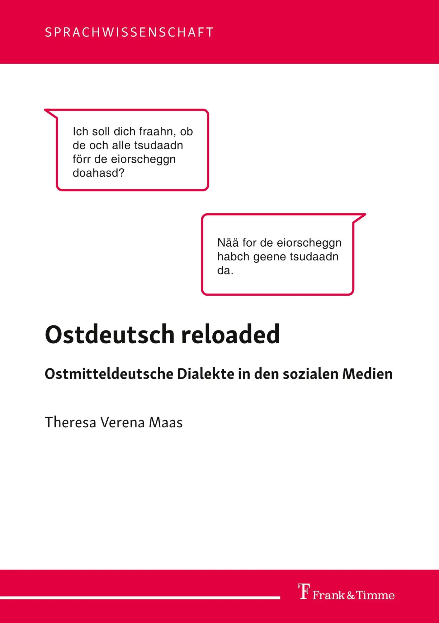 Cover: 9783732910861 | Ostdeutsch reloaded | Theresa Verena Maas | Taschenbuch | 182 S.