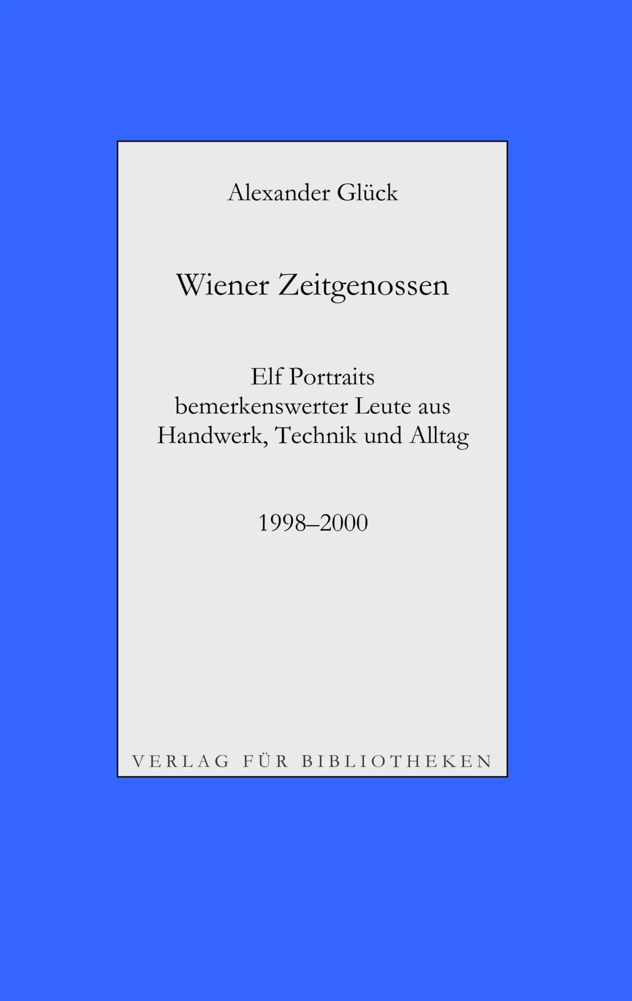 Cover: 9783734750861 | Wiener Zeitgenossen: Wolfgang Kubasta, Matscho / Andreas Steppan,...