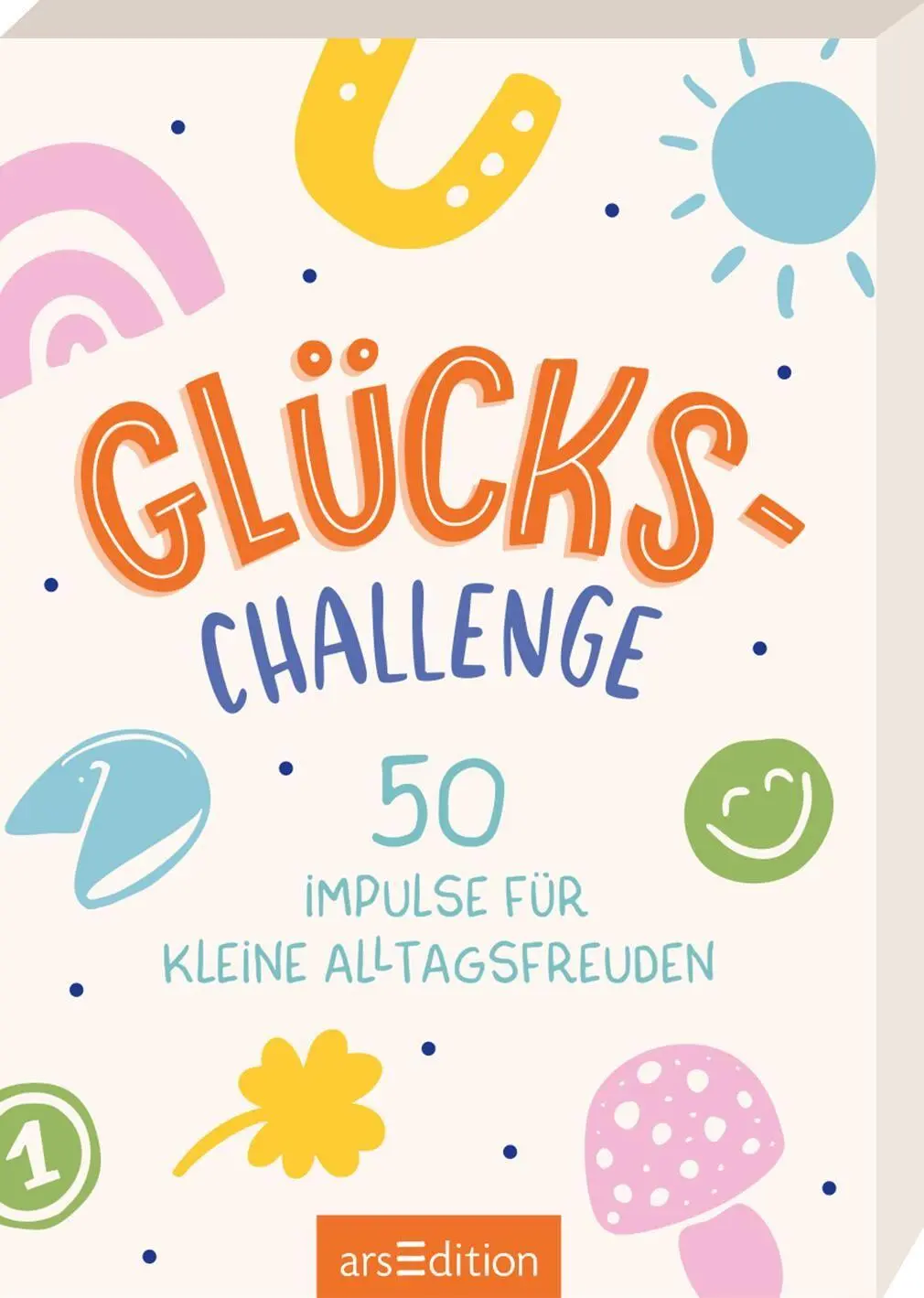 Cover: 9783845870861 | Glücks-Challenge | 50 Impulse für kleine Alltagsfreuden | Eva Jahnen