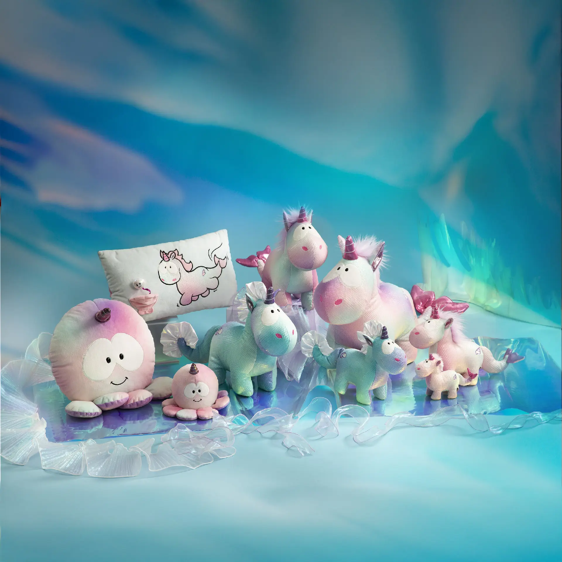 Cover: 4012390630961 | Nici 63096 Kuscheltier Einhorn Nerina 22cm stehend | Theodor &amp; Friends