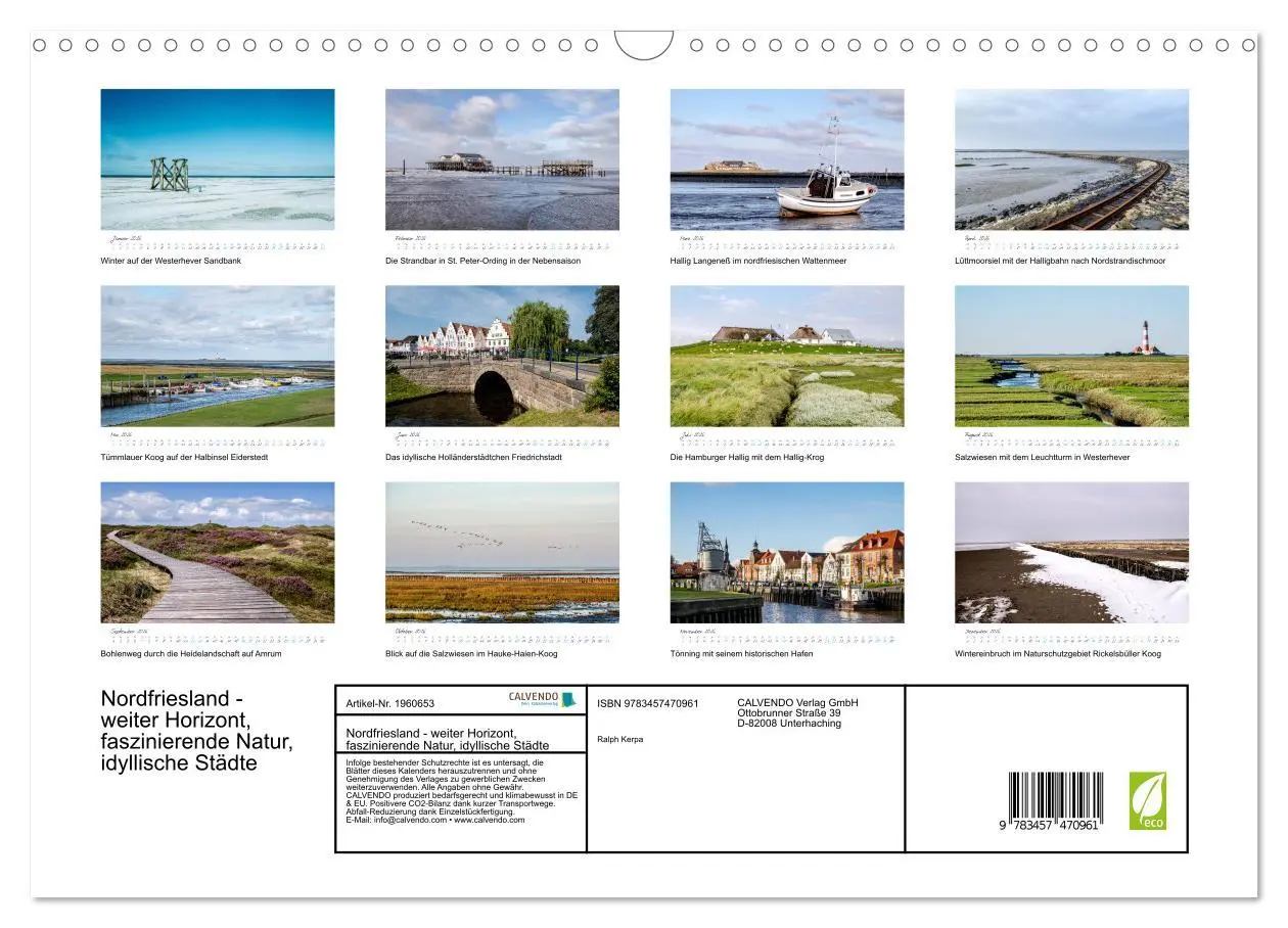 Bild: 9783457470961 | Nordfriesland - weiter Horizont, faszinierende Natur, idyllische...