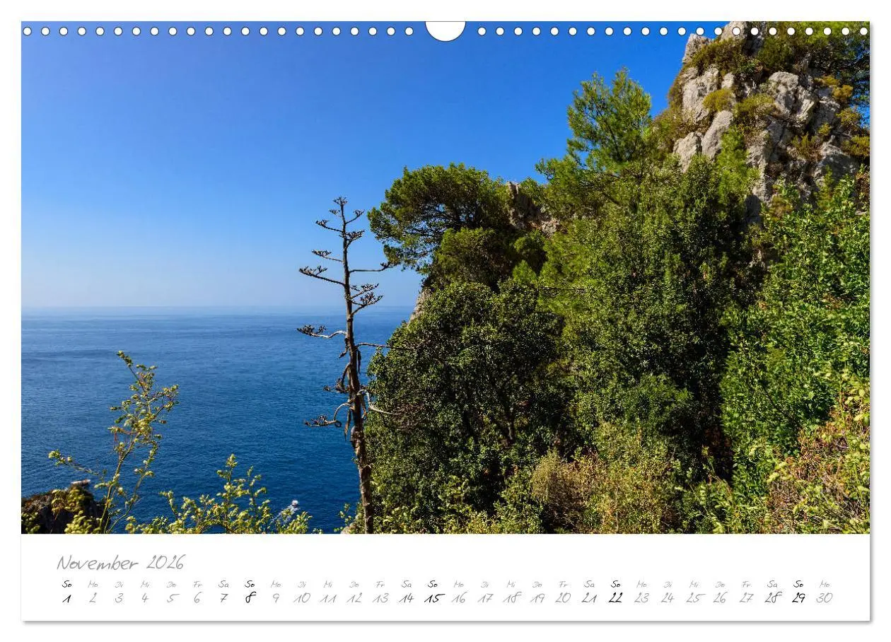 Bild: 9783457780961 | Capri, Insel der Sehnsucht (Wandkalender 2026 DIN A3 quer),...