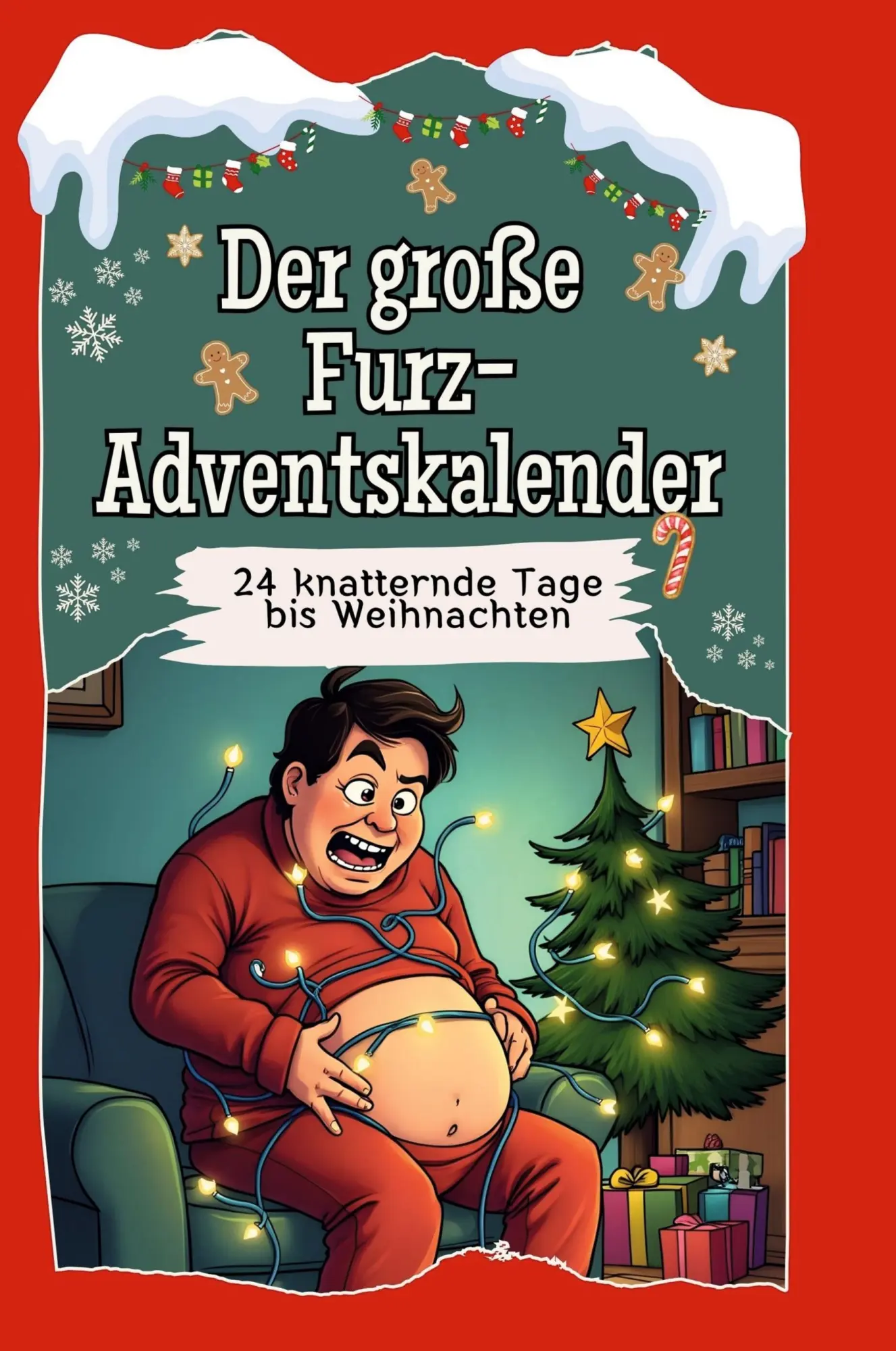 Cover: 9783759110961 | Der große Furz-Adventskalender | 24 knatternde Tage bis Weihnachten