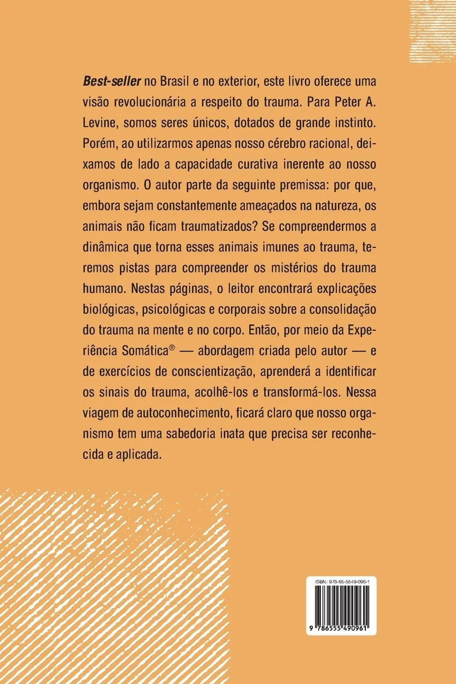 Rückseite: 9786555490961 | O despertar do tigre | Peter A. Levine | Taschenbuch | Portugiesisch