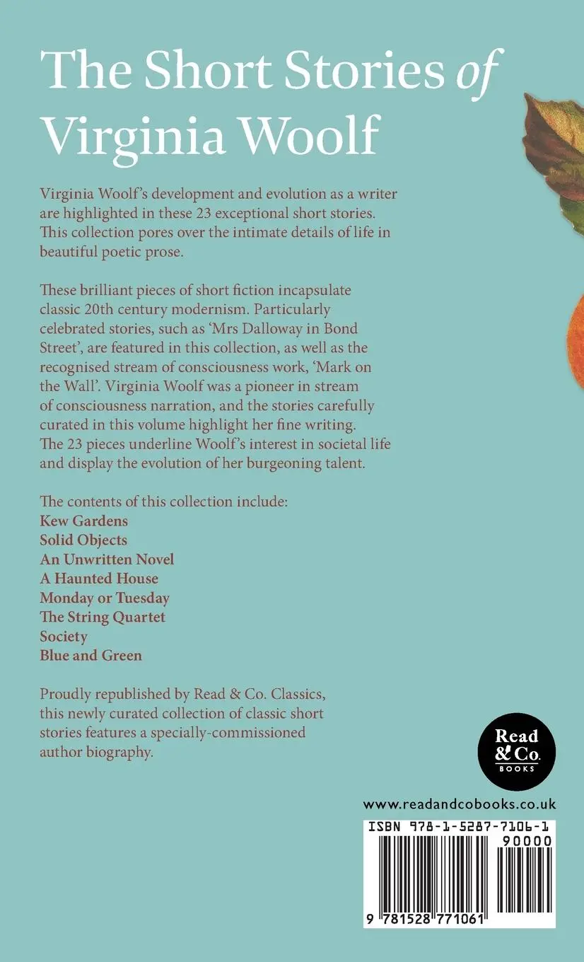Rückseite: 9781528771061 | The Short Stories of Virginia Woolf | Virginia Woolf | Buch | Englisch