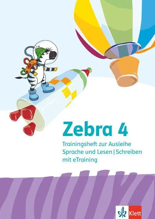 Cover: 9783122711061 | Zebra 4. Trainingsheft mit eTraining (Ausleihmaterial) Klasse 4 | 2026