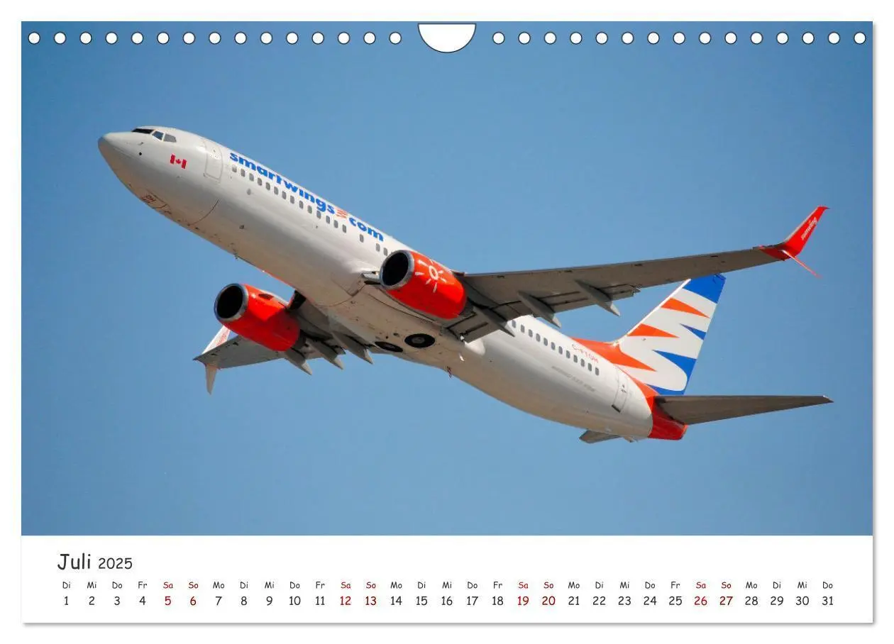 Bild: 9783435101061 | Besondere Flugzeugtypen (Wandkalender 2025 DIN A4 quer), CALVENDO...