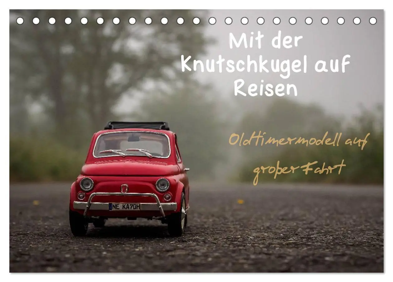 Cover: 9783435581061 | Mit der Knutschkugel auf Reisen (Tischkalender 2025 DIN A5 quer),...