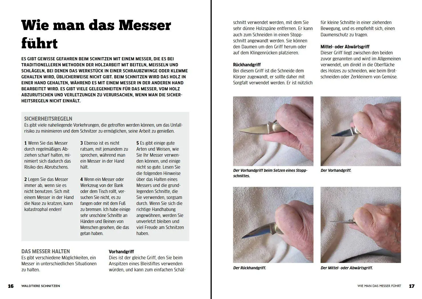 Bild: 9783702021061 | Waldtiere schnitzen | Schritt für Schritt | Peter Benson | Taschenbuch