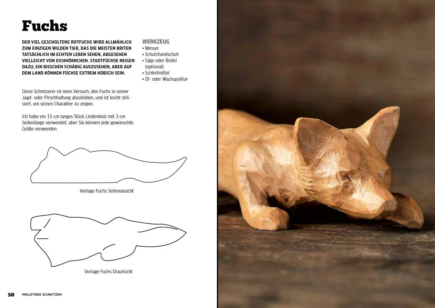 Bild: 9783702021061 | Waldtiere schnitzen | Schritt für Schritt | Peter Benson | Taschenbuch