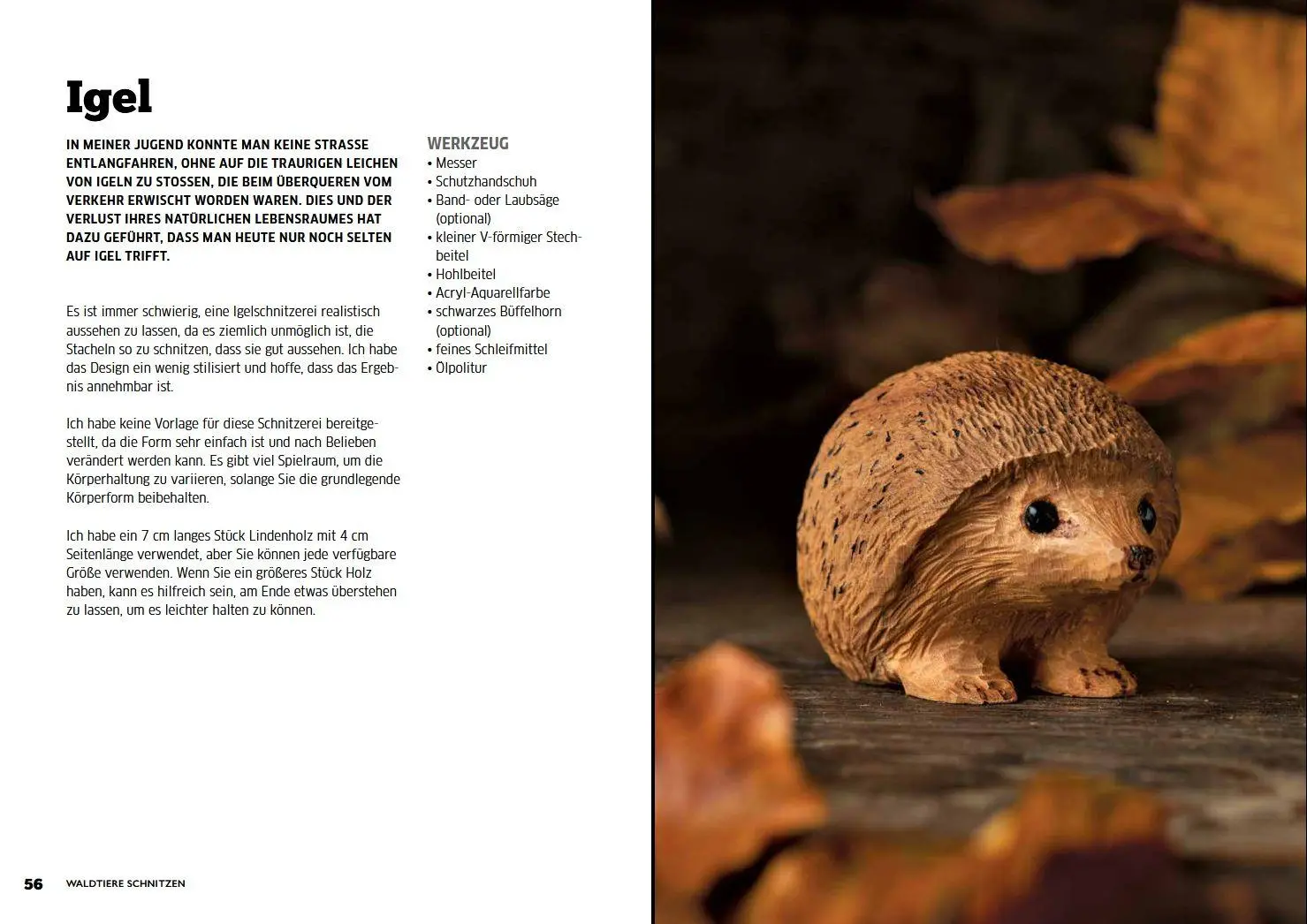 Bild: 9783702021061 | Waldtiere schnitzen | Schritt für Schritt | Peter Benson | Taschenbuch