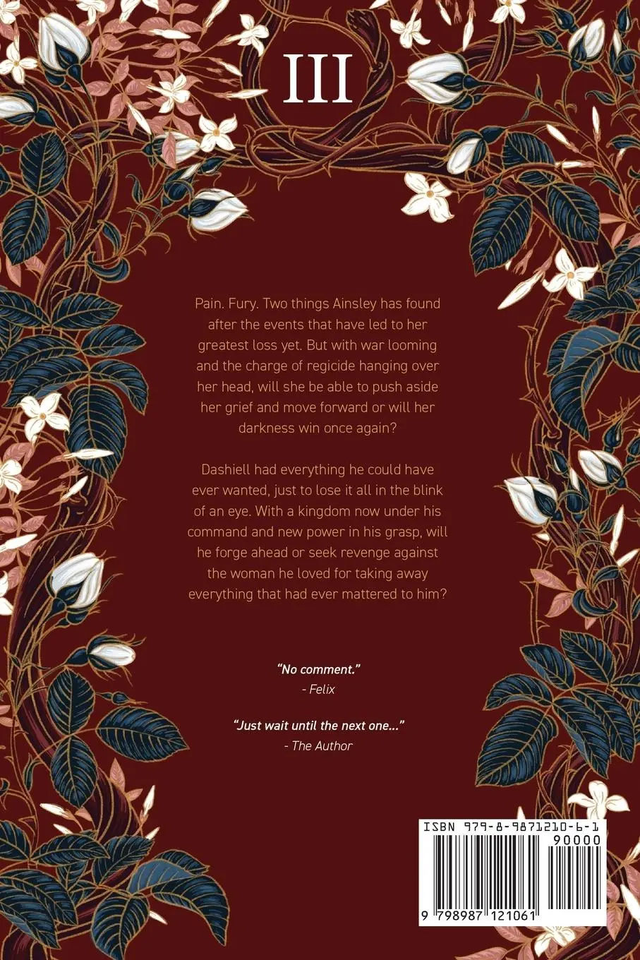 Rückseite: 9798987121061 | A Whisper of Chaos and Crowns | Jordan A Day | Taschenbuch | Englisch