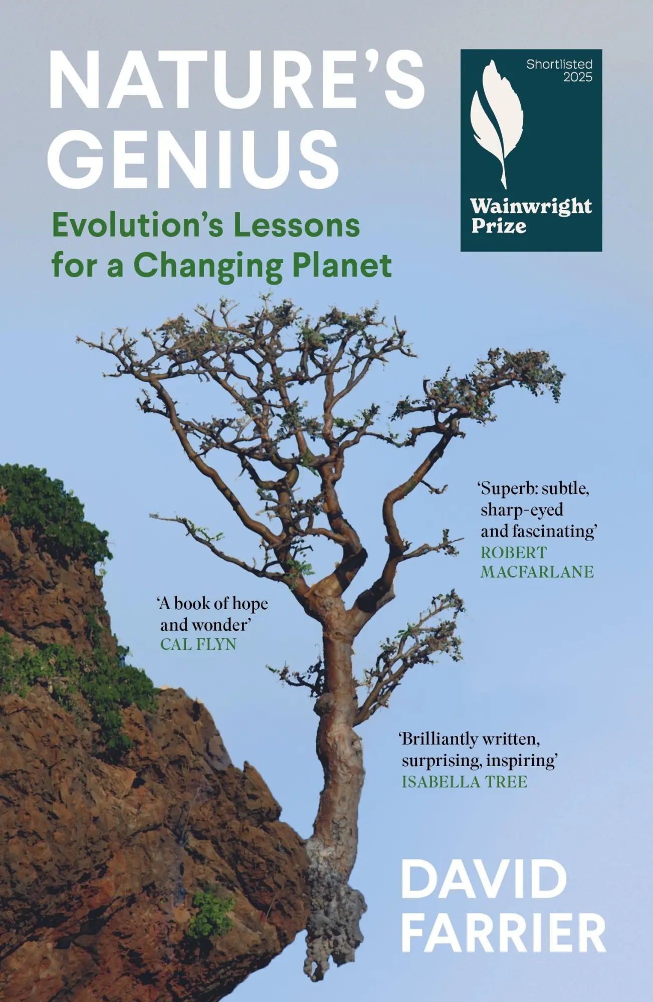 Cover: 9781837261161 | Nature's Genius | Evolution's Lessons for a Changing Planet | Farrier