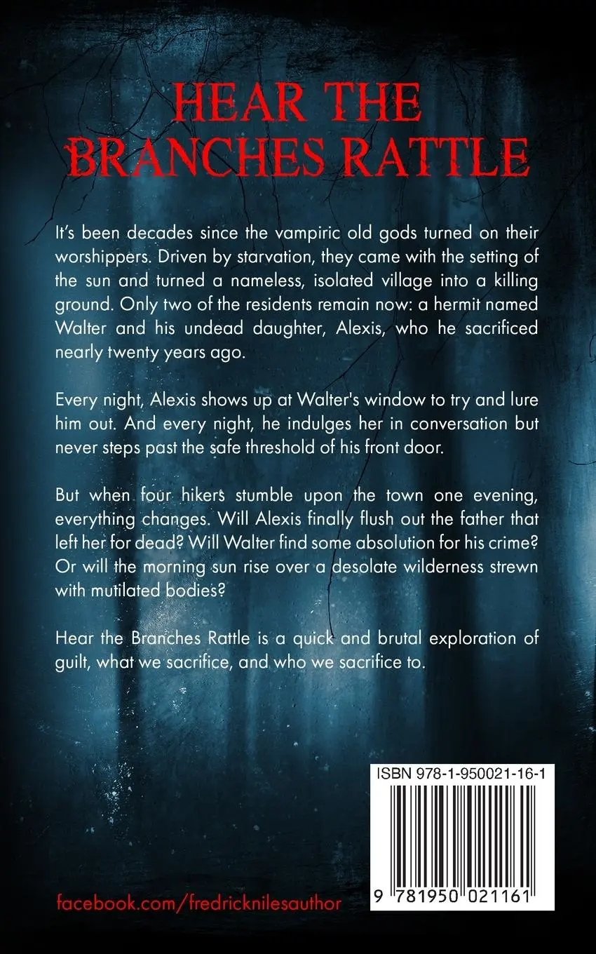 Rückseite: 9781950021161 | Hear the Branches Rattle | A Horror Novella | Fredrick Niles | Buch