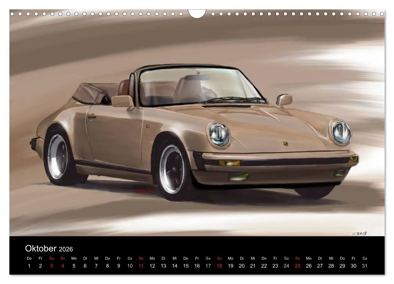 Bild: 9783457971161 | Porsche inspired Artwork by Reinhold Art´s (Wandkalender 2026 DIN...