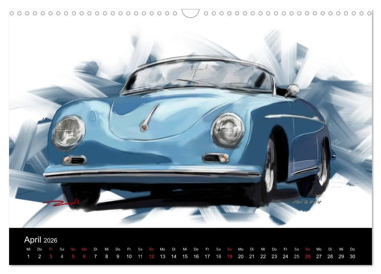 Bild: 9783457971161 | Porsche inspired Artwork by Reinhold Art´s (Wandkalender 2026 DIN...