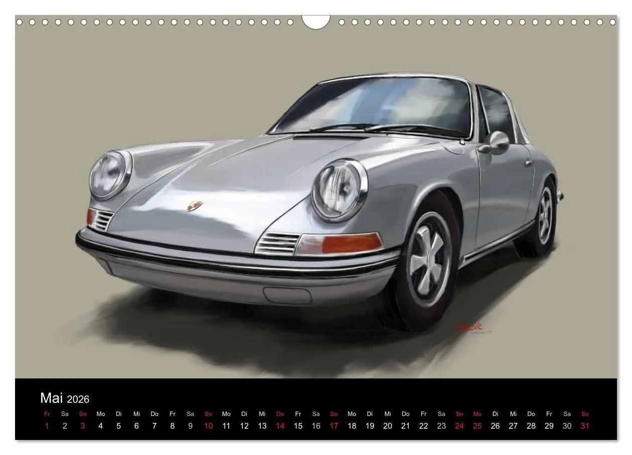 Bild: 9783457971161 | Porsche inspired Artwork by Reinhold Art´s (Wandkalender 2026 DIN...