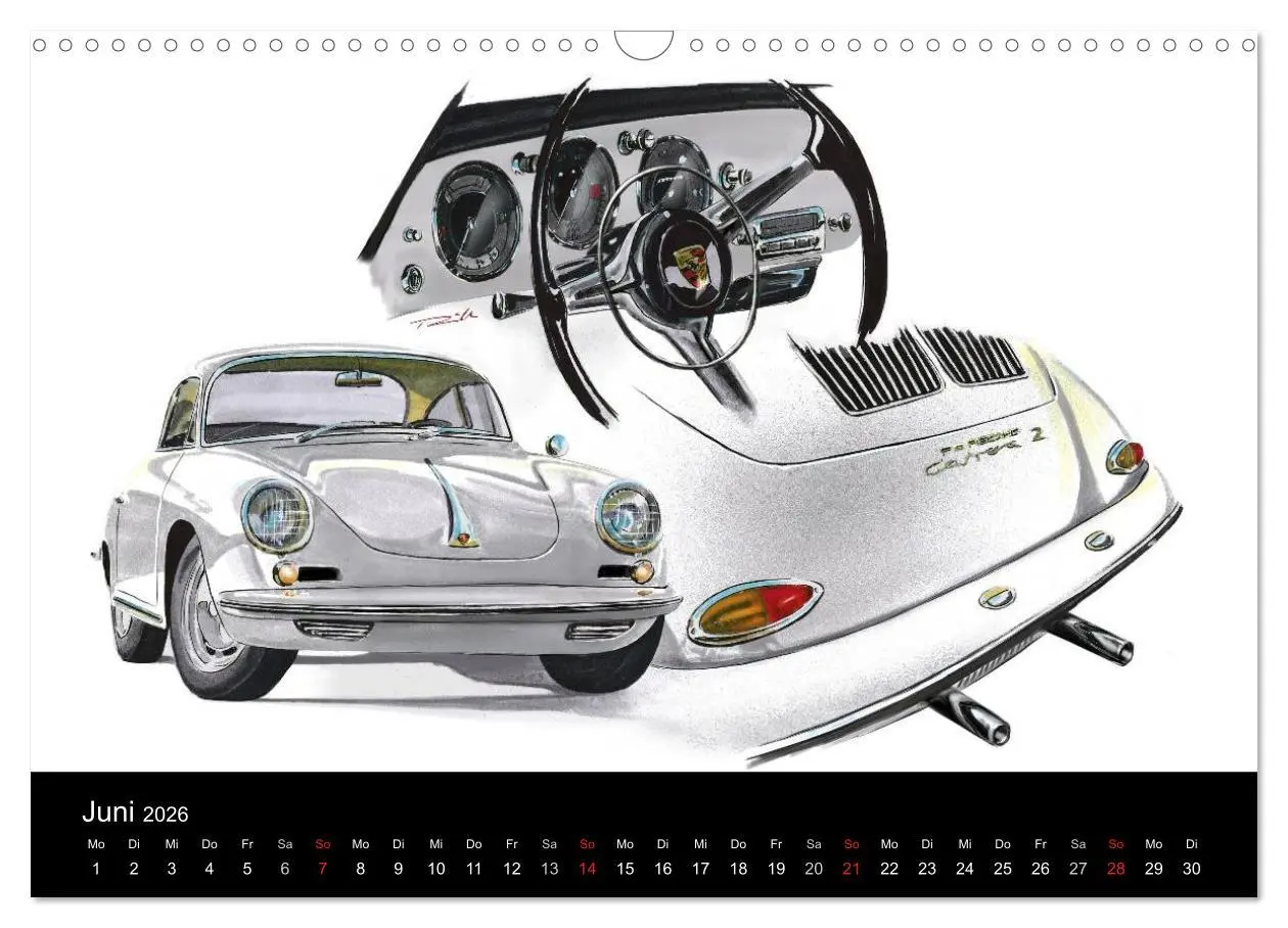 Bild: 9783457971161 | Porsche inspired Artwork by Reinhold Art´s (Wandkalender 2026 DIN...