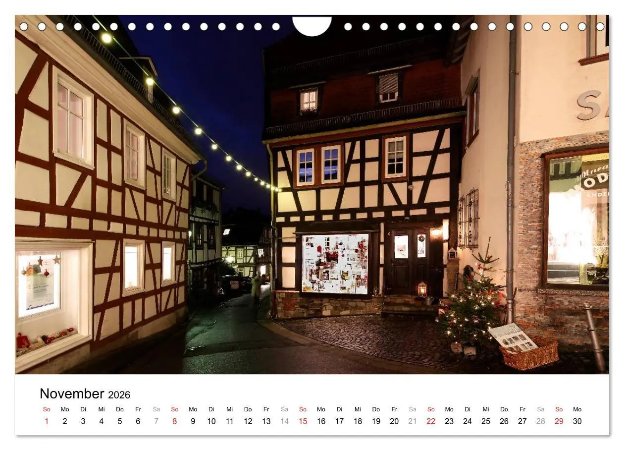 Bild: 9783516061161 | Romantisches Kronberg im Taunus (Wandkalender 2026 DIN A4 quer),...