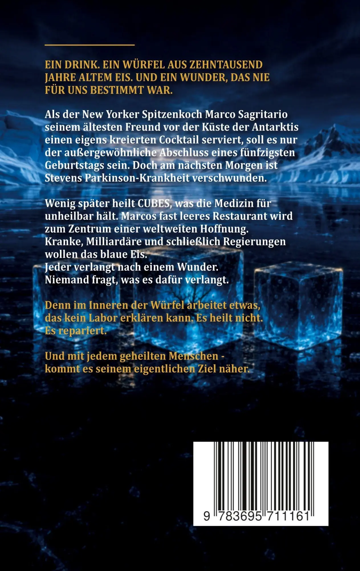 Rückseite: 9783695711161 | Cubes | Novelle | M. M. Archer | Taschenbuch | 114 S. | Deutsch | 2026