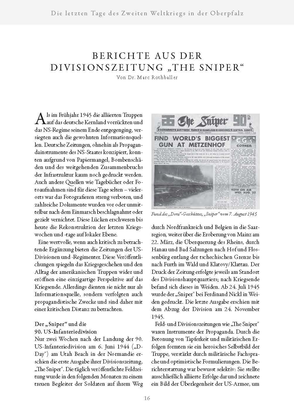 Bild: 9783955871161 | Sie kommen | Die letzten Kriegstage in der Oberpfalz 1945 | Ascherl