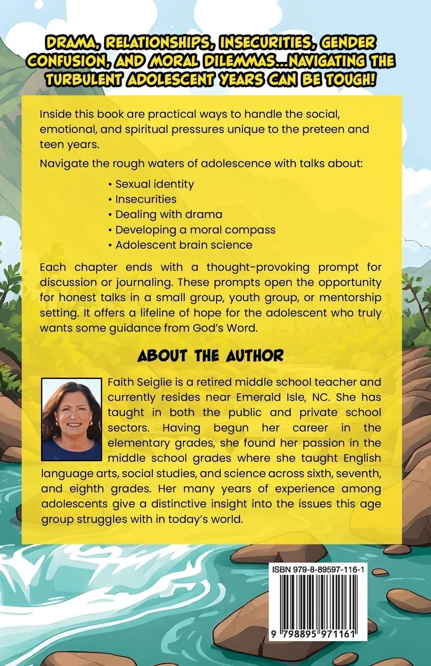 Rückseite: 9798895971161 | Rough Waters Ahead | Middle School Talks | Faith Seiglie | Taschenbuch