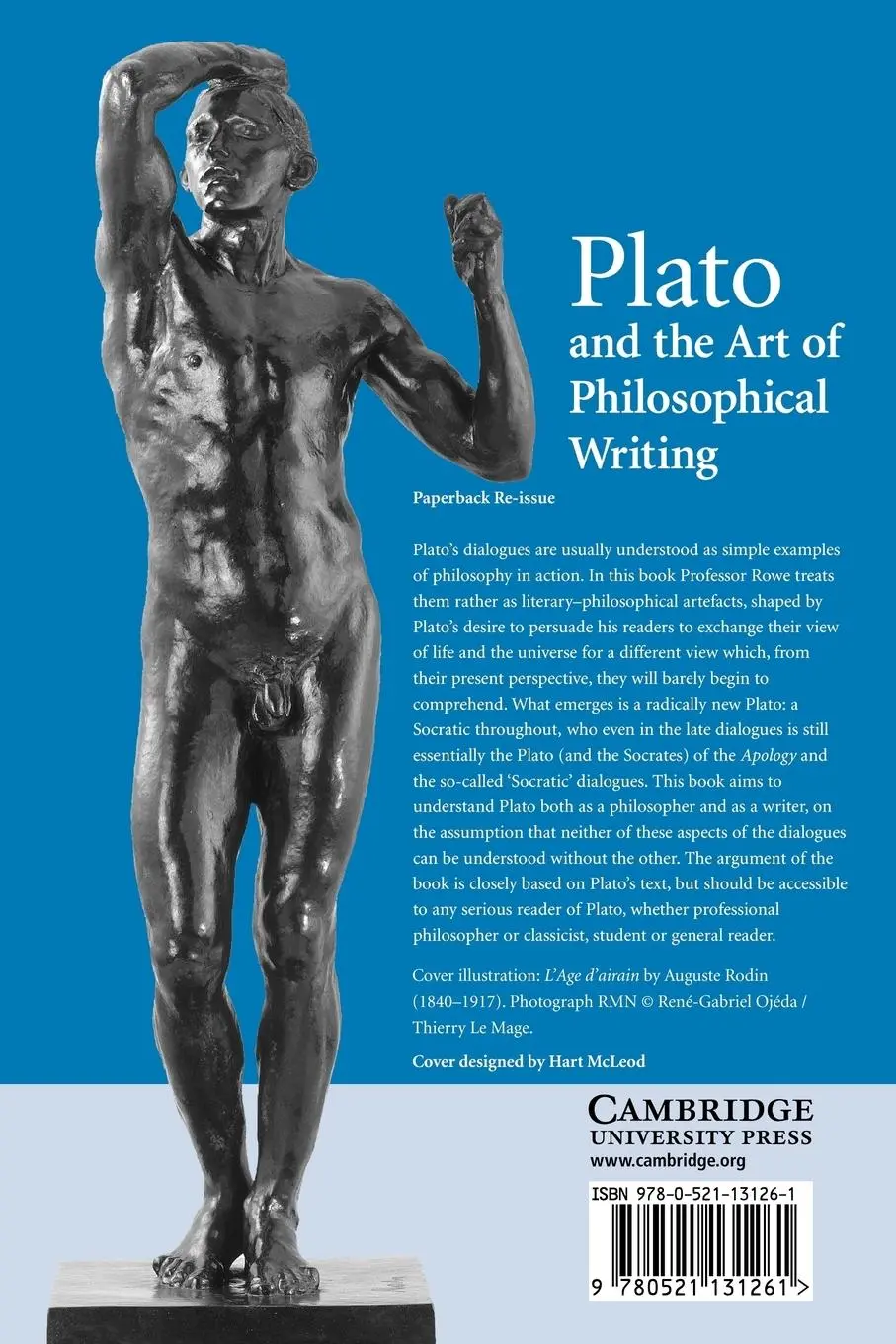 Rückseite: 9780521131261 | Plato and the Art of Philosophical Writing | Christopher Rowe (u. a.)