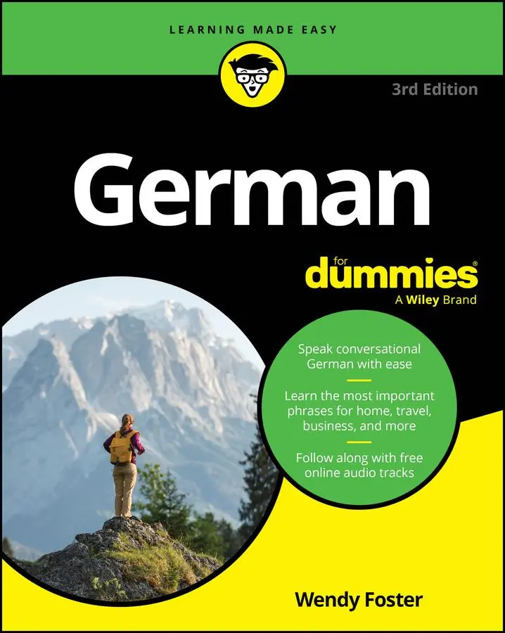 Cover: 9781394321261 | German For Dummies | Wendy Foster | Taschenbuch | Deutsch | 2025