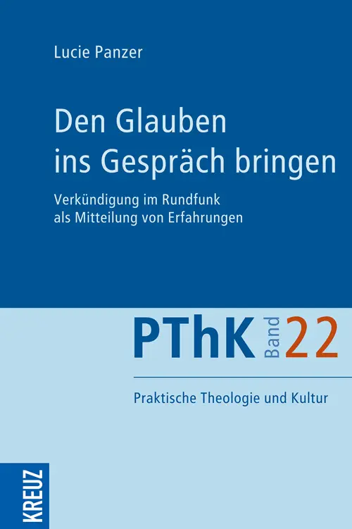 Cover: 9783451611261 | Praktische Theologie und Kultur (PThK) | Lucie Panzer | Taschenbuch