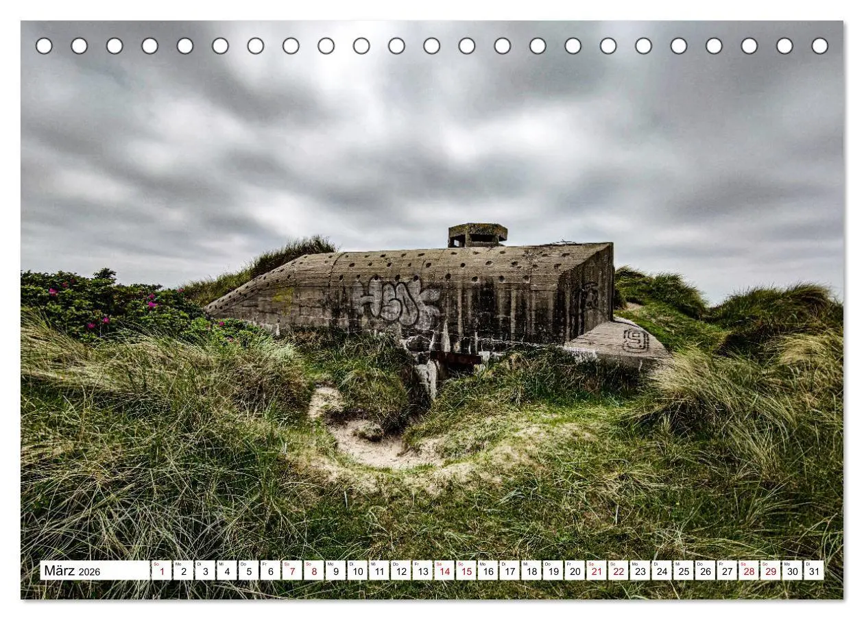 Bild: 9783457581261 | Bunker Überreste der Zeit - Künstlerisch schön (Tischkalender 2026...