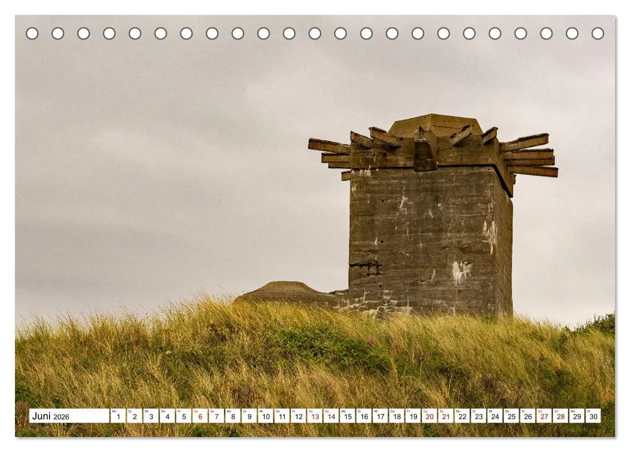 Bild: 9783457581261 | Bunker Überreste der Zeit - Künstlerisch schön (Tischkalender 2026...