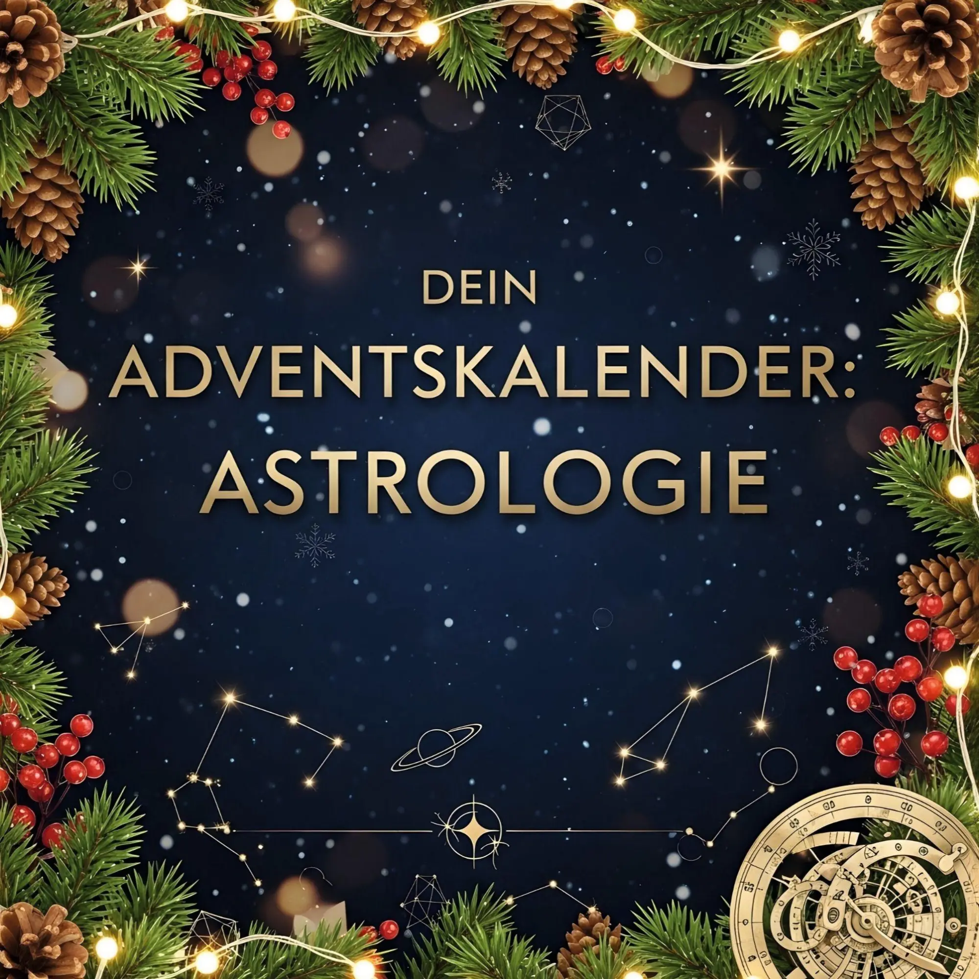 Cover: 9783695321261 | Dein Adventskalender: Astrologie | Laura Schröder | Taschenbuch | 2025