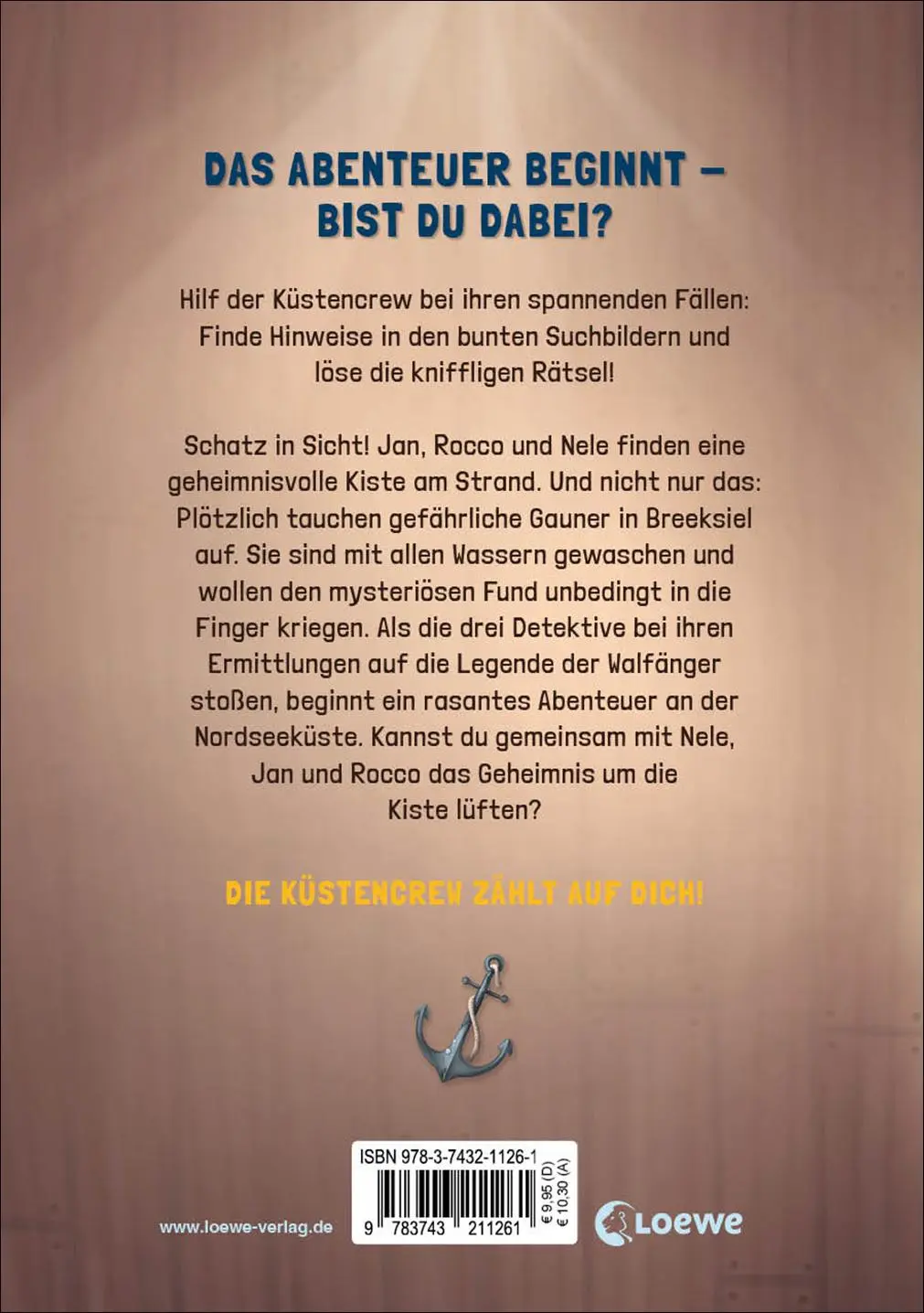 Rückseite: 9783743211261 | Die Küstencrew (Band 1) - Das Gold der Walfänger | Ocke Bandixen