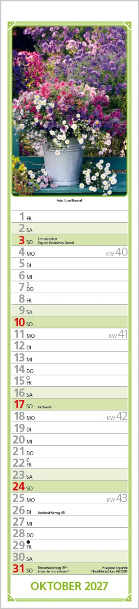 Bild: 9783819301261 | Rudis Gartenplaner 2027 | Langplaner | Verlag Korsch | Kalender | 2027