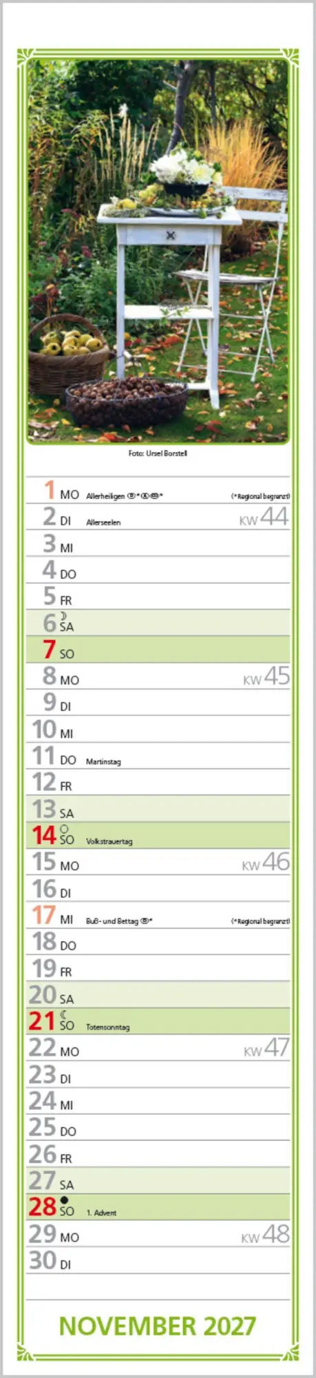 Bild: 9783819301261 | Rudis Gartenplaner 2027 | Langplaner | Verlag Korsch | Kalender | 2027