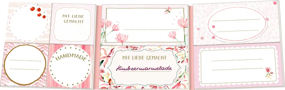 Bild: 4050003721361 | Etikettenbüchlein | Einmach-Etiketten für Gläser und Flaschen | Buch