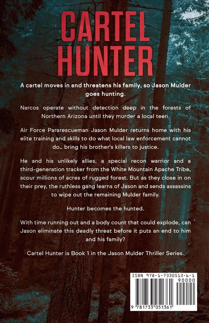 Rückseite: 9781733051361 | Cartel Hunter | A Crime Action Thriller | Robert Goluba | Taschenbuch