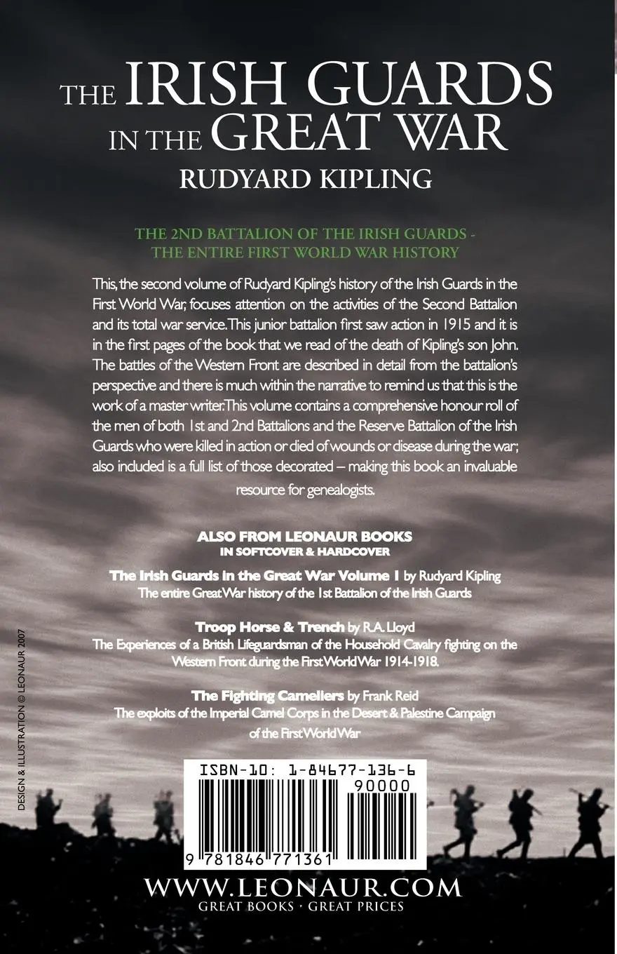Rückseite: 9781846771361 | The Irish Guards in the Great War - volume 2 - The Second Battalion
