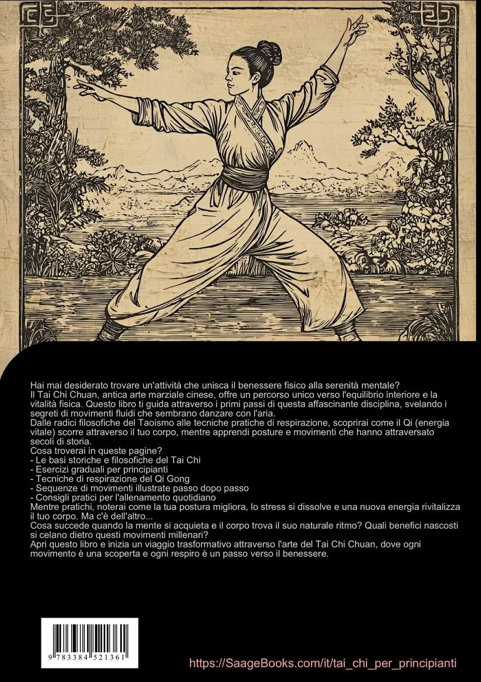 Rückseite: 9783384521361 | Tai Chi per Principianti: Guida all'Arte Marziale Cinese | Italiano