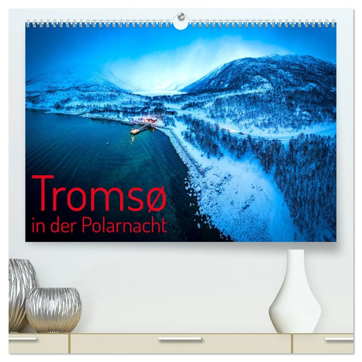 Cover: 9783457261361 | Tromsø in der Polarnacht (hochwertiger Premium Wandkalender 2026...
