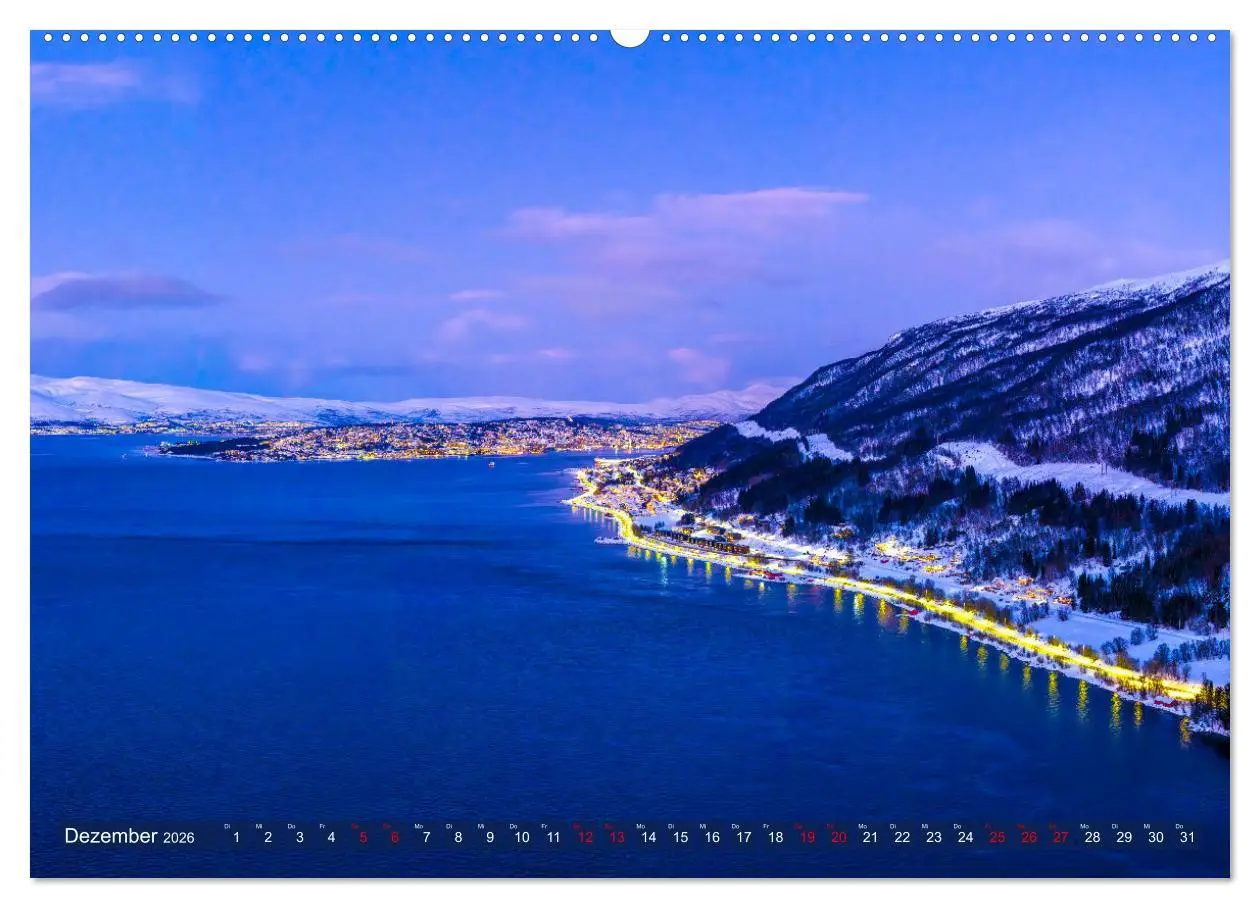 Bild: 9783457261361 | Tromsø in der Polarnacht (hochwertiger Premium Wandkalender 2026...