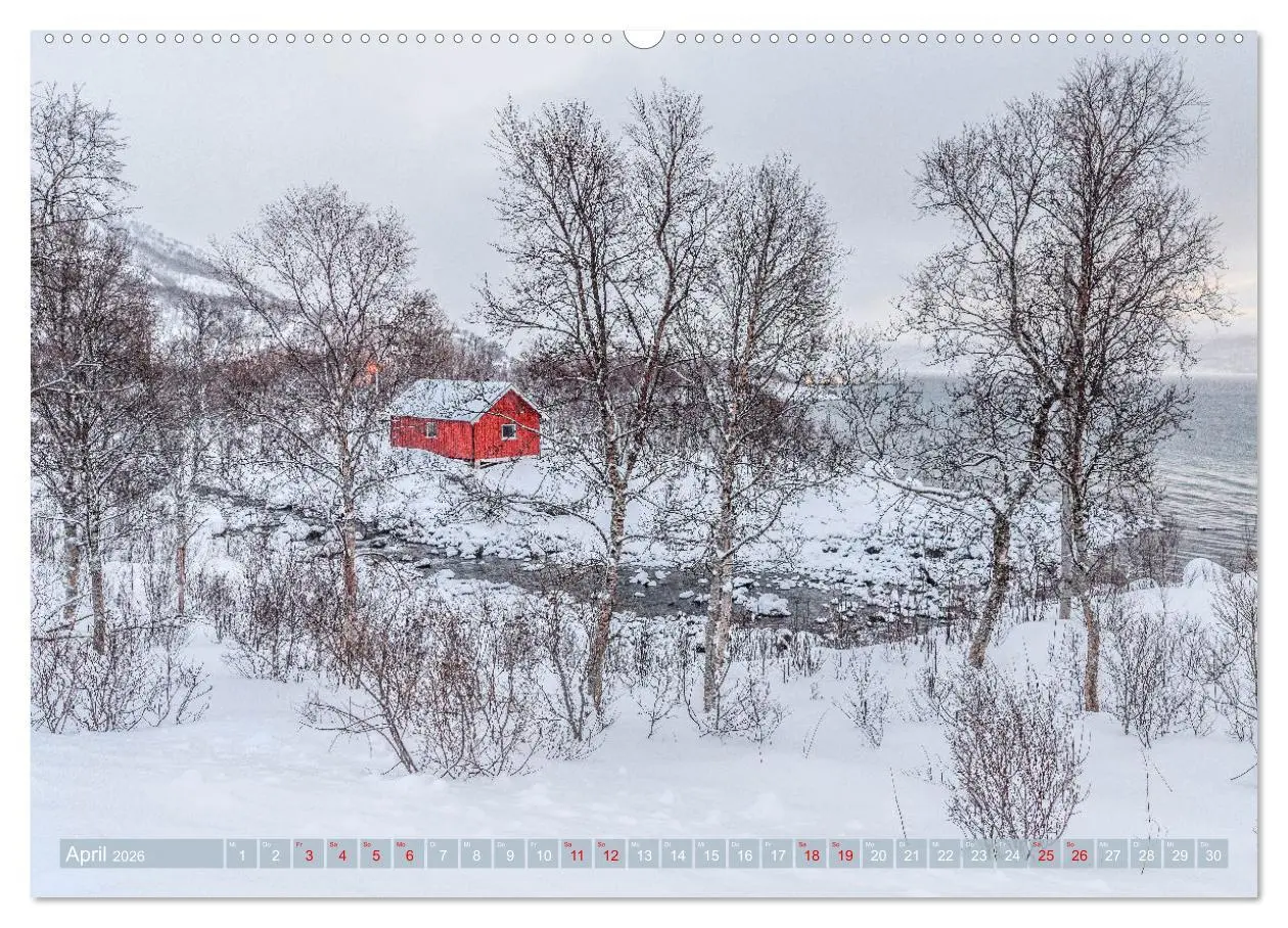 Bild: 9783457261361 | Tromsø in der Polarnacht (hochwertiger Premium Wandkalender 2026...