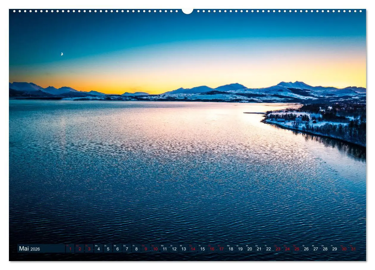 Bild: 9783457261361 | Tromsø in der Polarnacht (hochwertiger Premium Wandkalender 2026...
