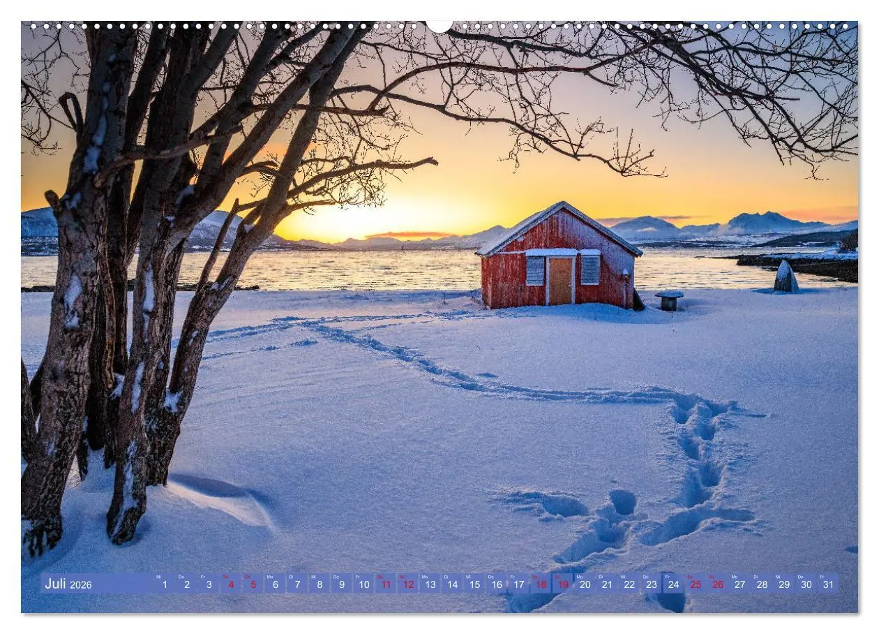 Bild: 9783457261361 | Tromsø in der Polarnacht (hochwertiger Premium Wandkalender 2026...