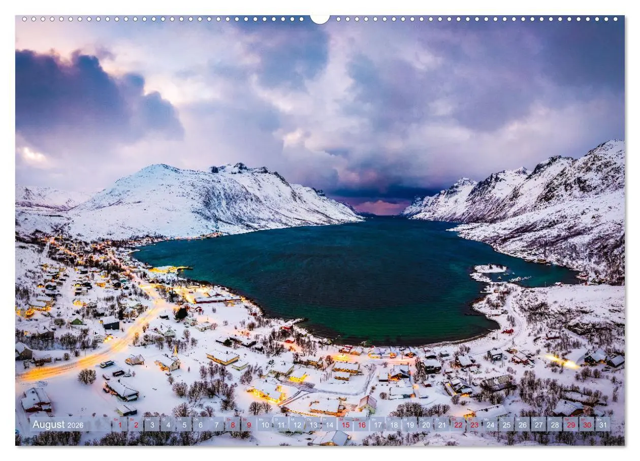 Bild: 9783457261361 | Tromsø in der Polarnacht (hochwertiger Premium Wandkalender 2026...