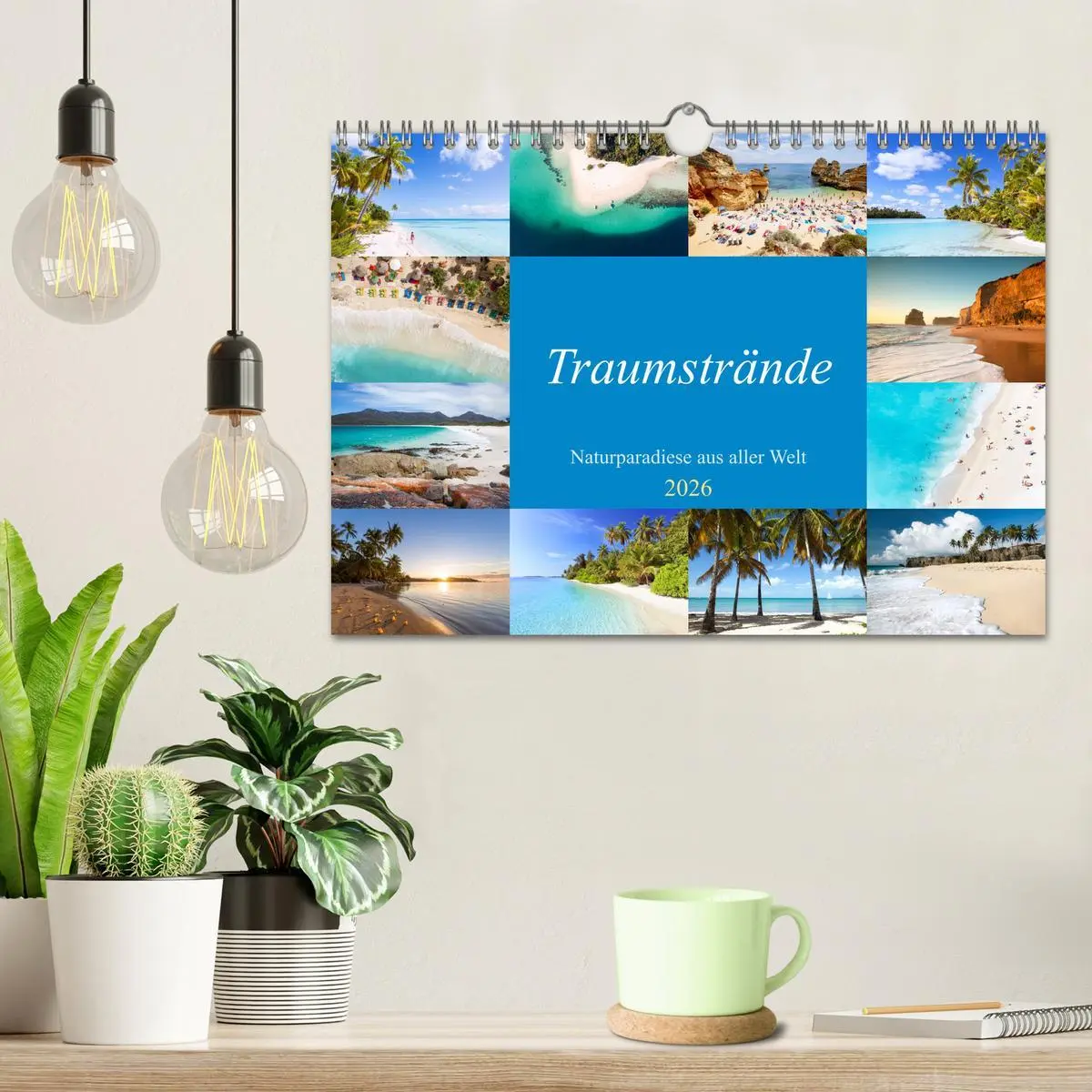 Bild: 9783457571361 | Traumstrände - Naturparadiese aus aller Welt (Wandkalender 2026 DIN...