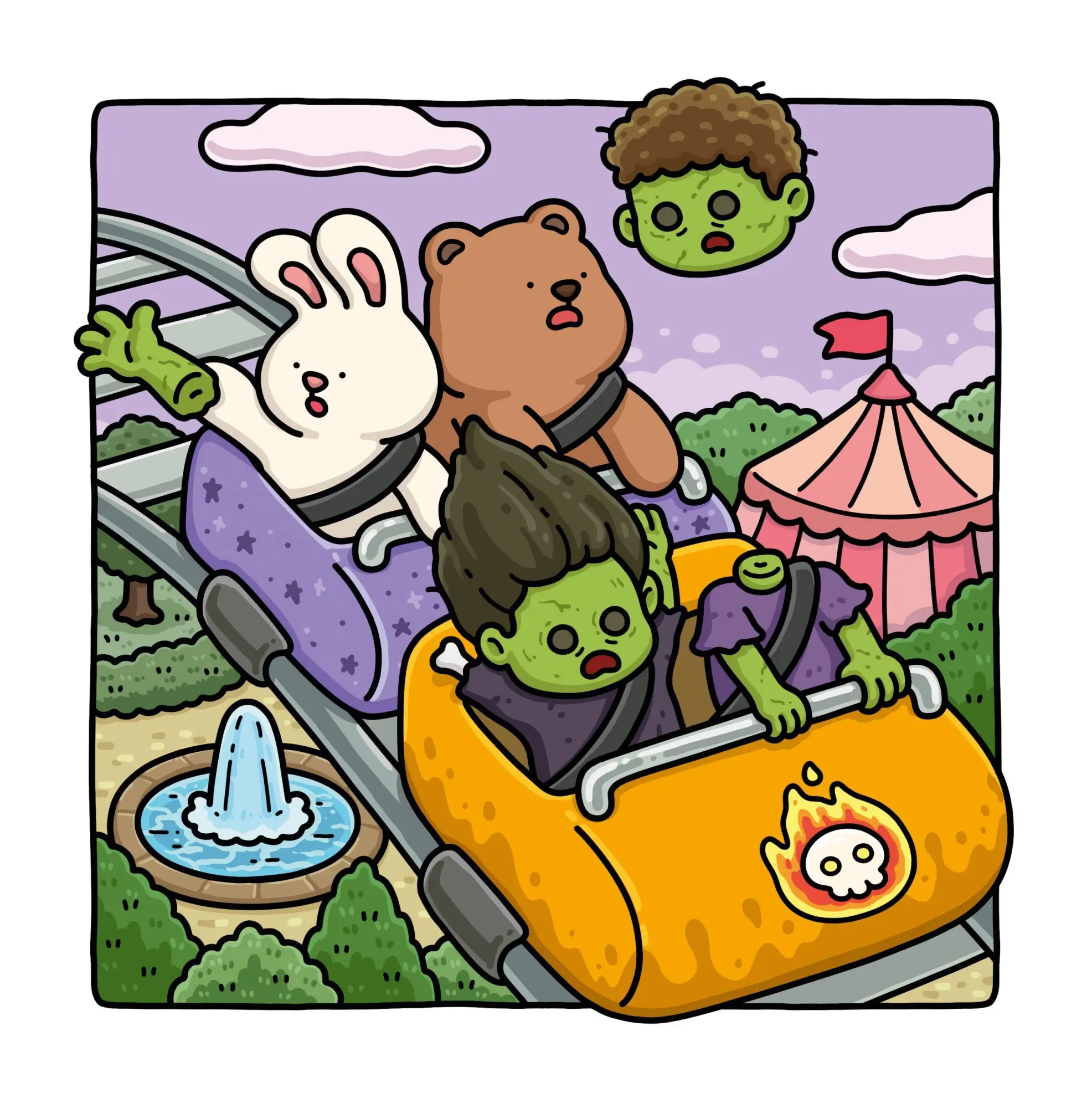 Bild: 9783473481361 | Cozy Coloring - Silly Spooky | Hikaru Kotz | Taschenbuch | 80 S.