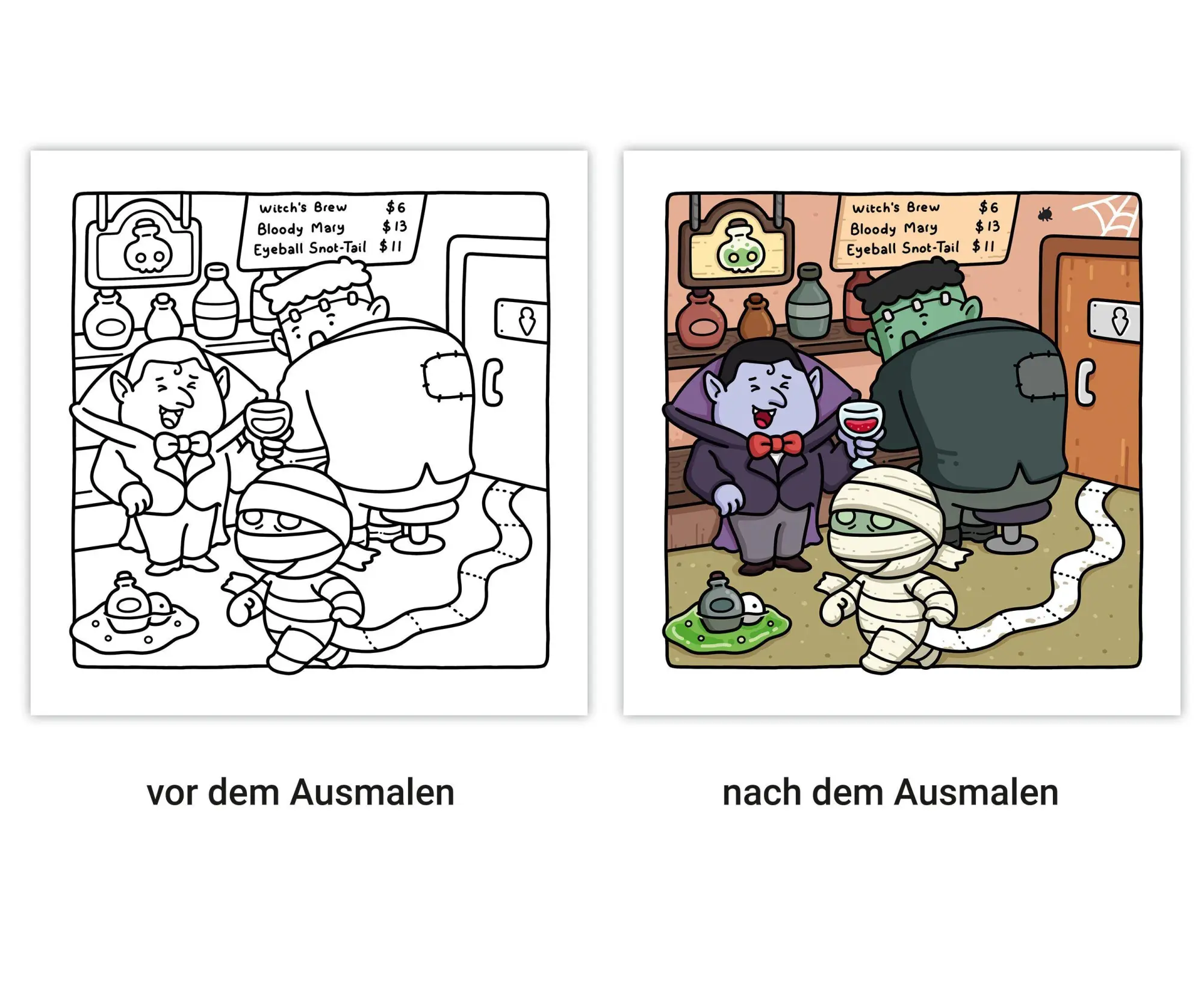 Bild: 9783473481361 | Cozy Coloring - Silly Spooky | Hikaru Kotz | Taschenbuch | 80 S.