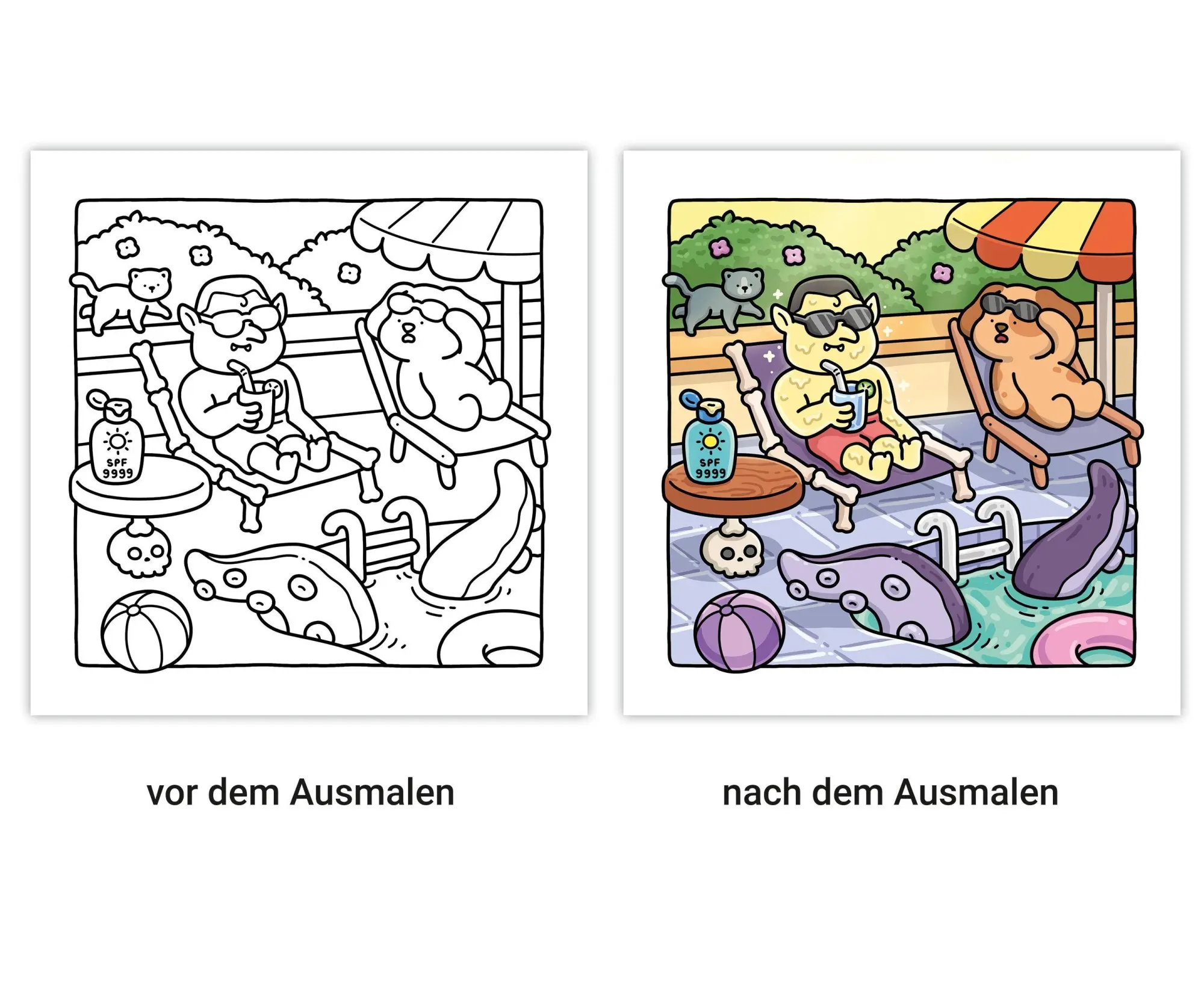 Bild: 9783473481361 | Cozy Coloring - Silly Spooky | Hikaru Kotz | Taschenbuch | 80 S.
