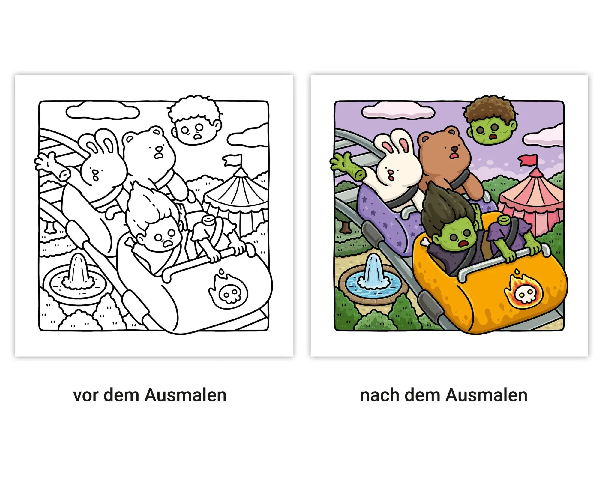 Bild: 9783473481361 | Cozy Coloring - Silly Spooky | Hikaru Kotz | Taschenbuch | 80 S.